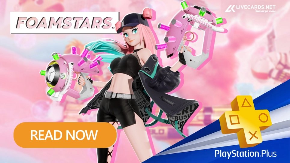FOAMSTARS - New PlayStation Plus Exclusive