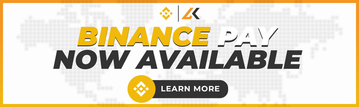 Binance Pay is now avaialble at Livecards.net
