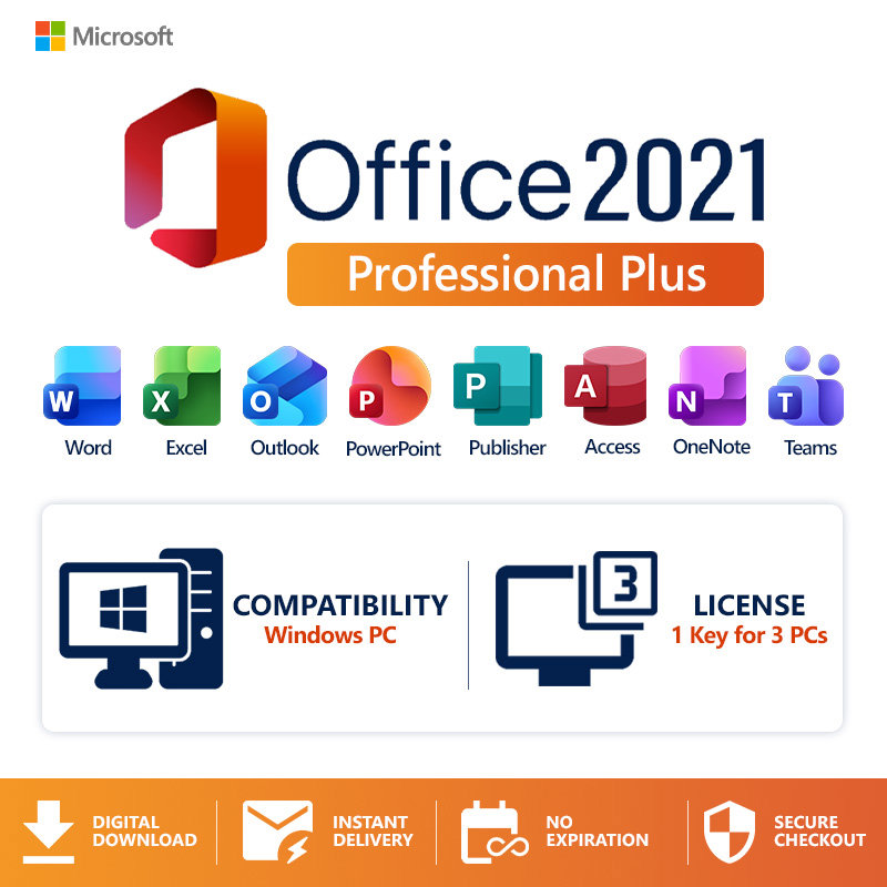 Get Microsoft Office Pro Plus 2021 - Cheaper at Livecards.net