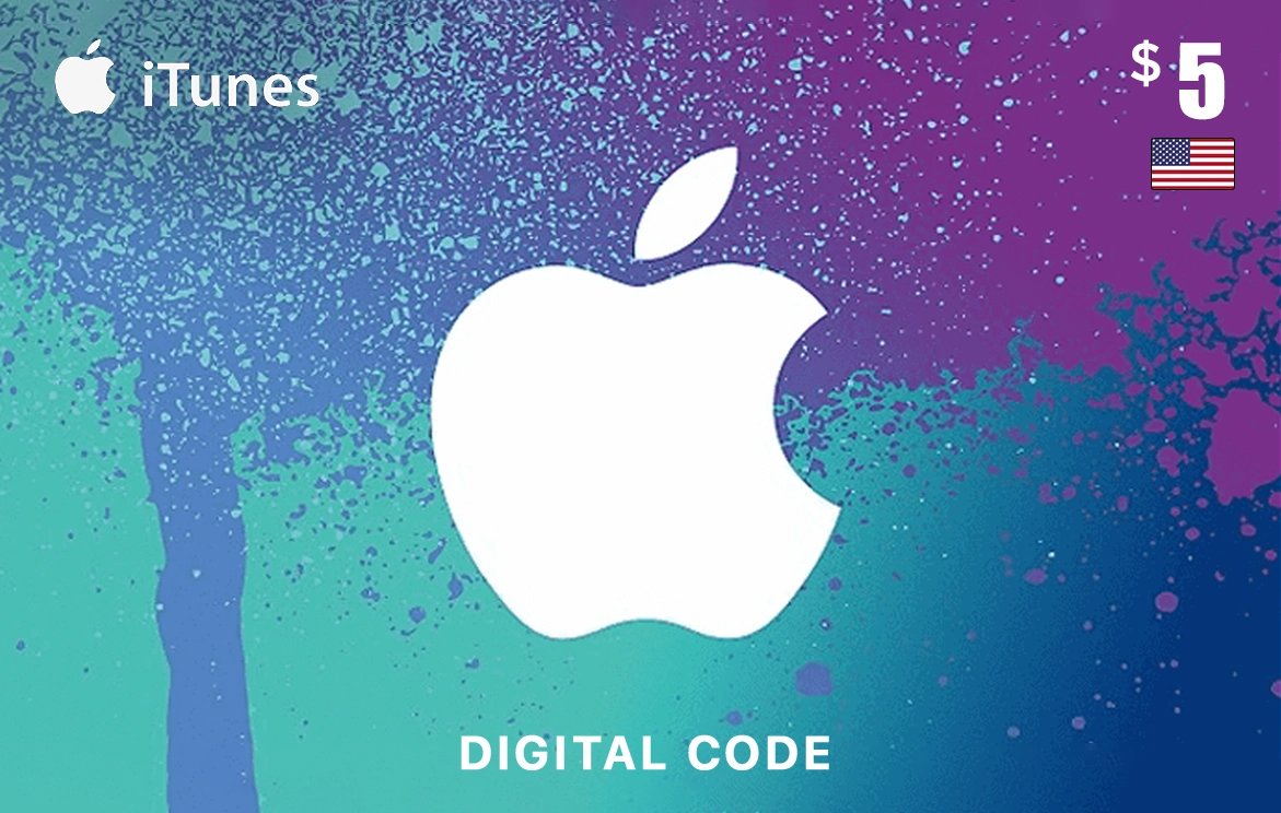 Cheapest Apple iTunes Gift Card 5 USD USA | livecards.net