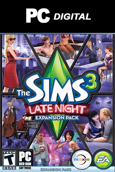 Cheapest The Sims 3: Late Night DLC (ORIGIN) WW | livecards.net