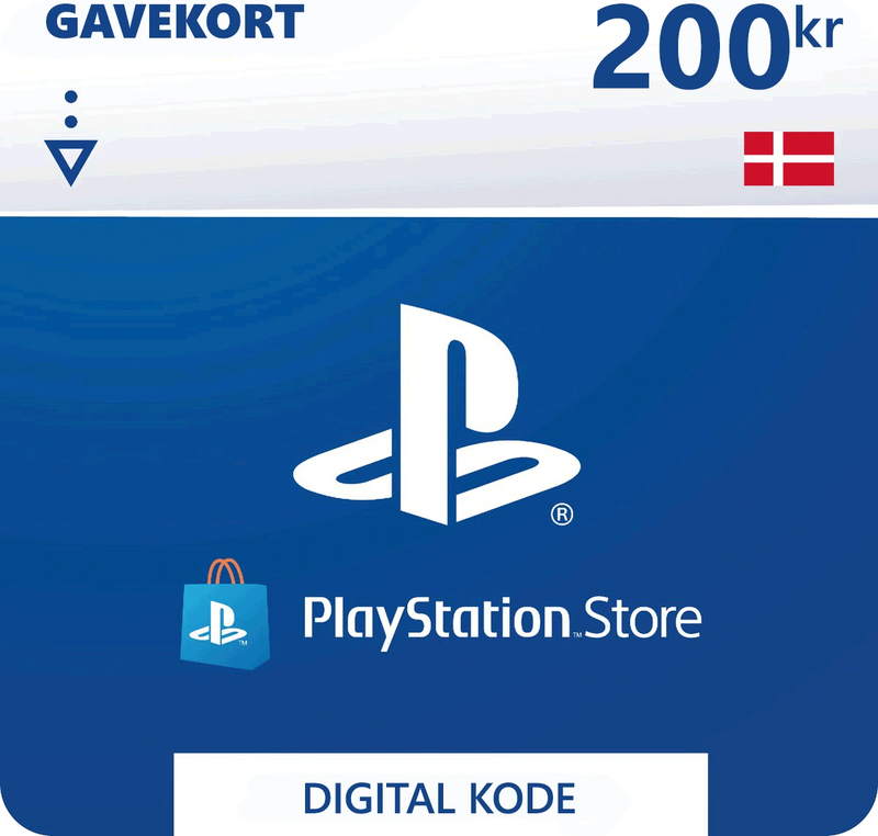 PSN PlayStation Network Card 200kr DK DKK