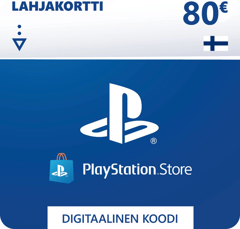 PSN PlayStation Network Card 80 EUR FI