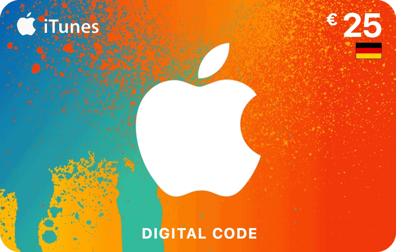 iTunes Gift Card 25 EUR DE