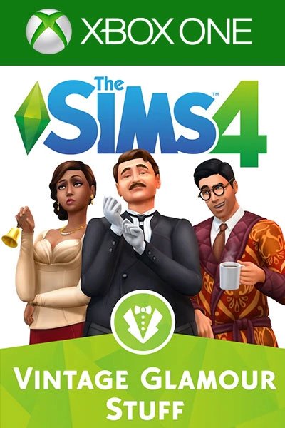 The Sims 4 Vintage Glamour Stuff DLC Xbox One