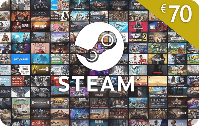 Steam Gift Card 70 EUR