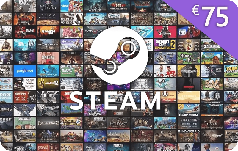 Steam Gift Card 75 EUR