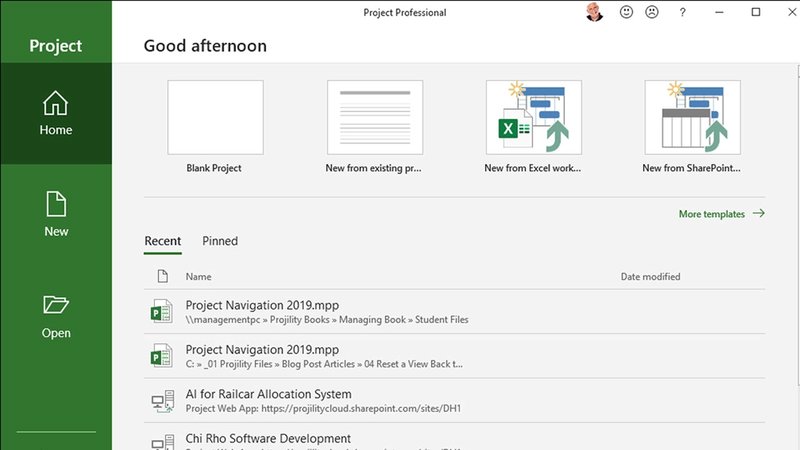 Microsoft Project Pro 2021