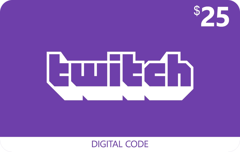 Twitch Gift Card 25 USD