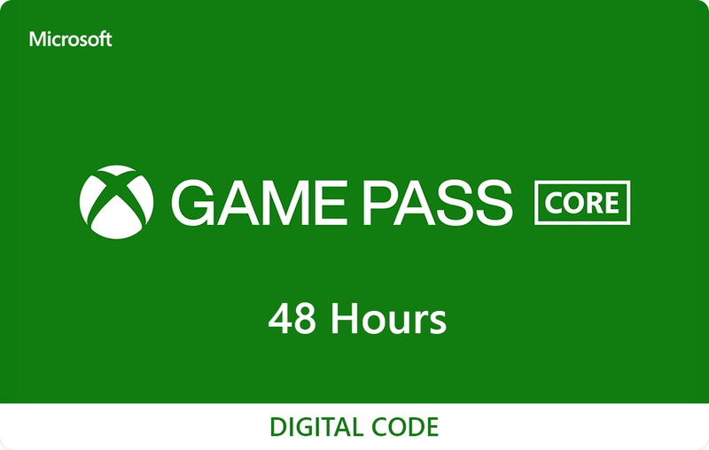 Xbox Game Pass Core 48 Hours