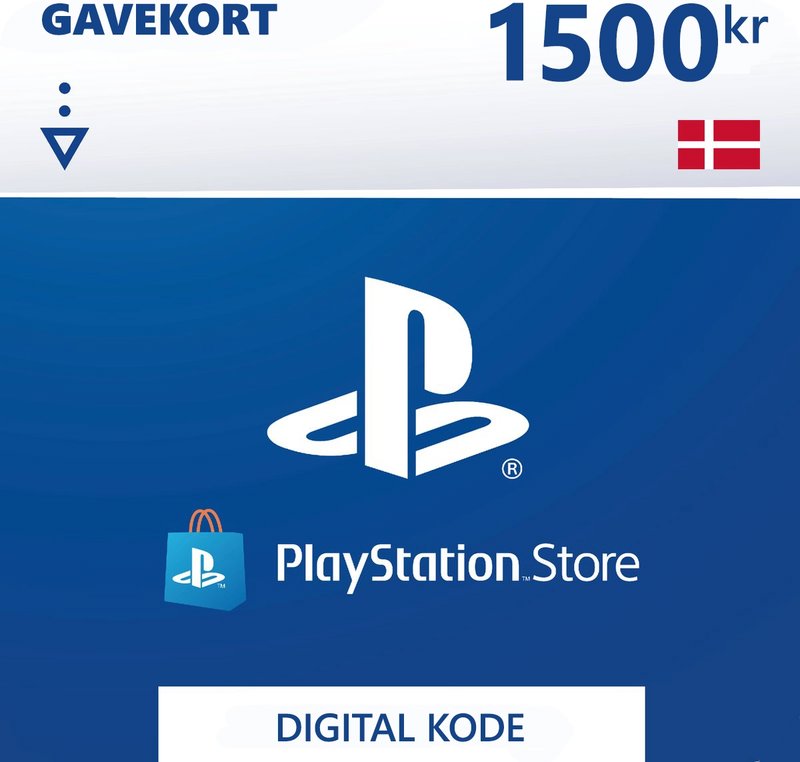 PSN Card 1500 DKK