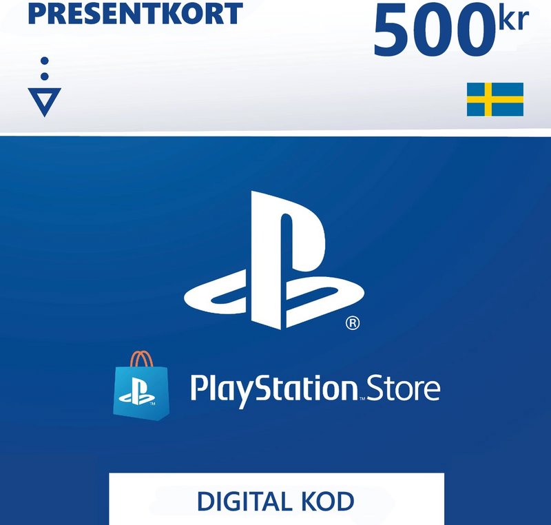 PSN Card 500 SEK