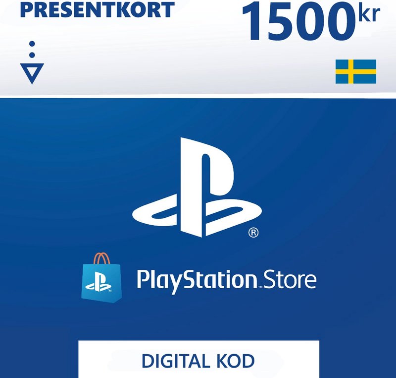 PSN Card 1500 SEK