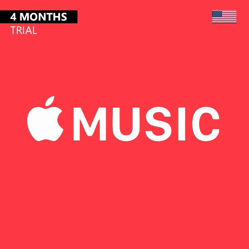 Apple Music 4 Months Trial US
