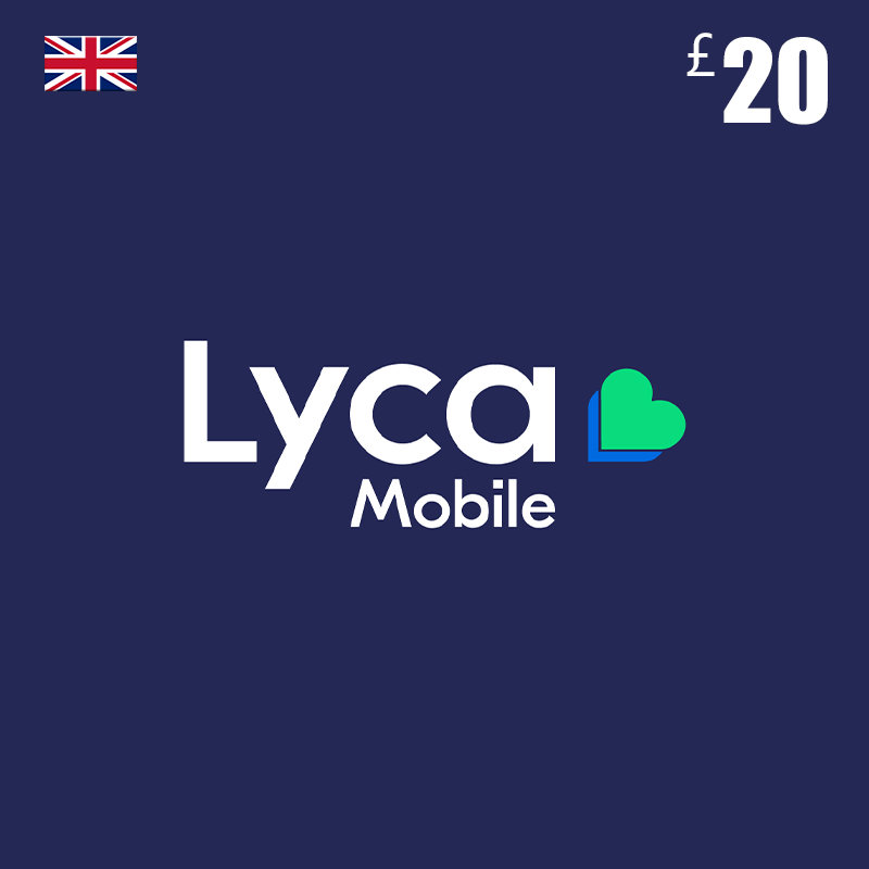 Lyca Mobile 20 GBP
