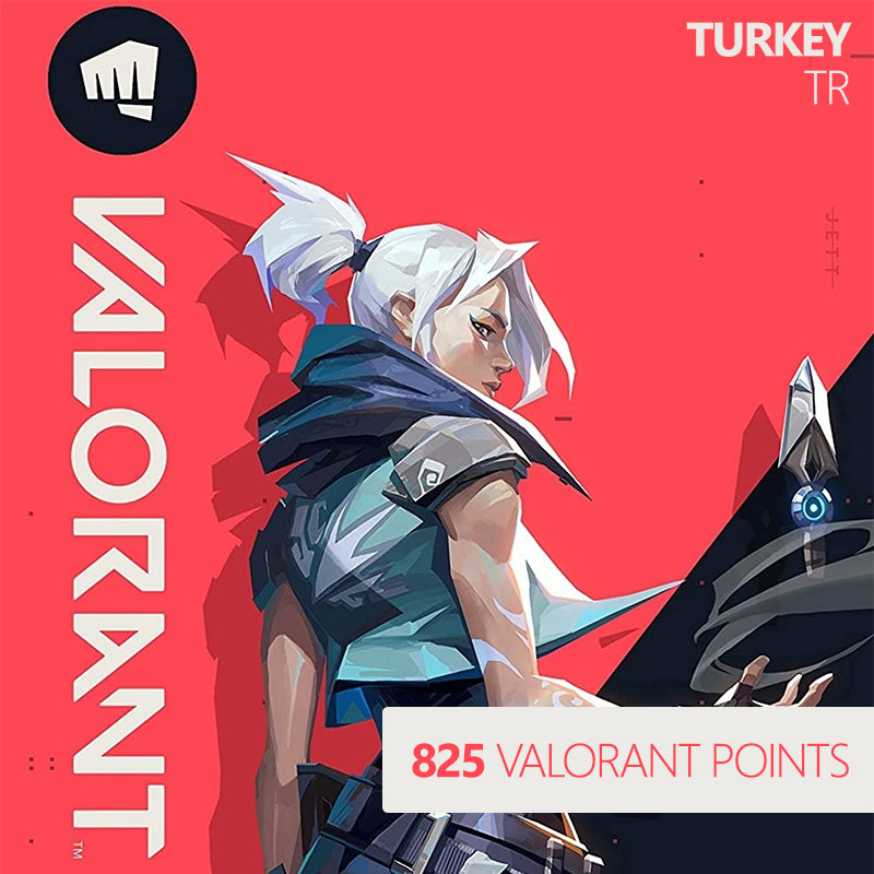 Valorant Points 825 VP TR