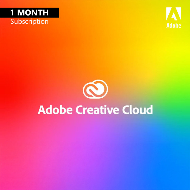 Adobe Creative Cloud Pro - 1 Month Subscription
