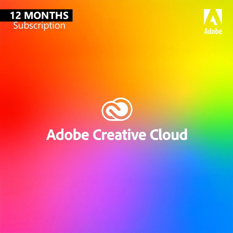 Adobe Creative Cloud Pro - 12 Months Subscription