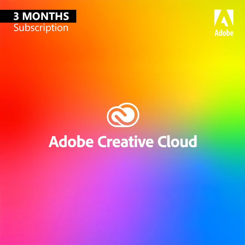 Adobe Creative Cloud Pro - 3 Months Subscription