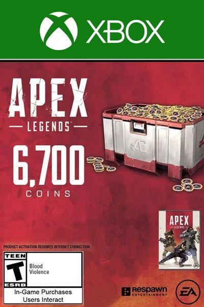 Apex Legends - 6700 Apex Coins Xbox