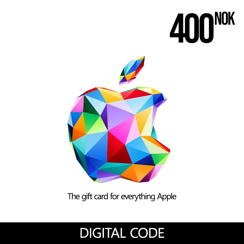 Apple Store Gift Card 400 NOK