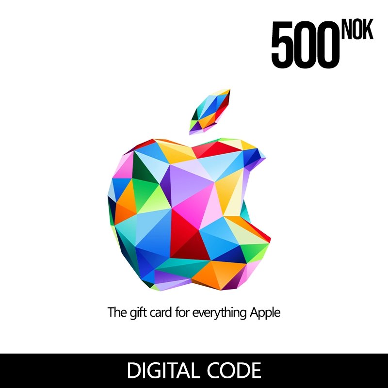 Apple Store Gift Card 500 NOK