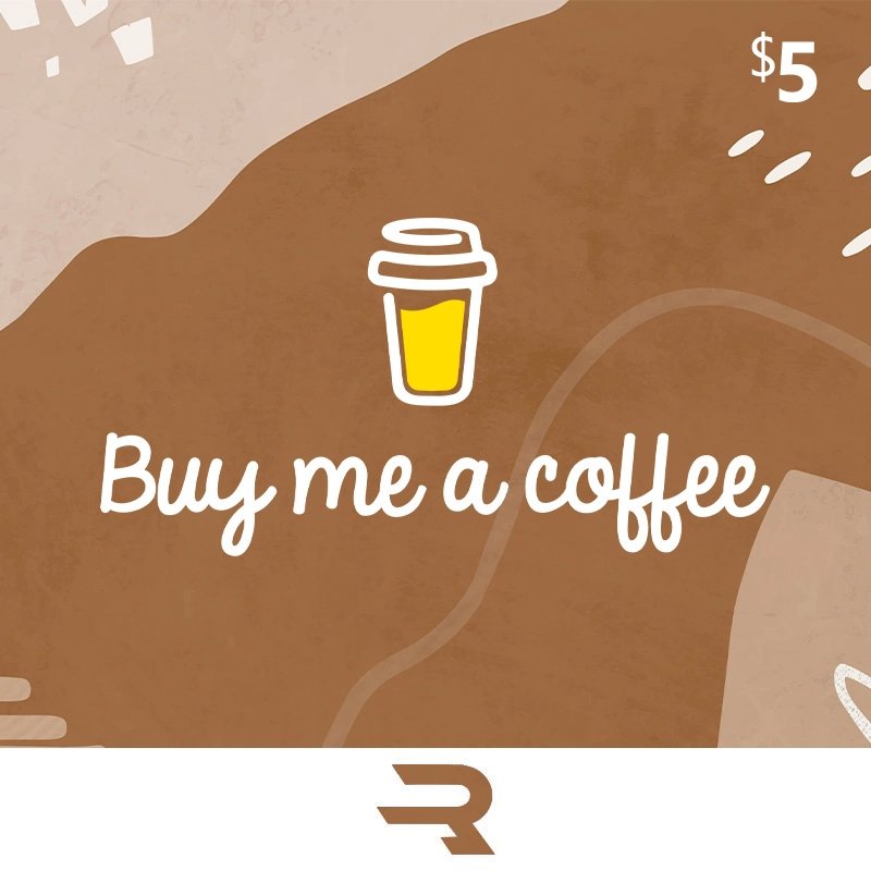 Buy Me a Coffee 5 USD Rewarble Gift Card