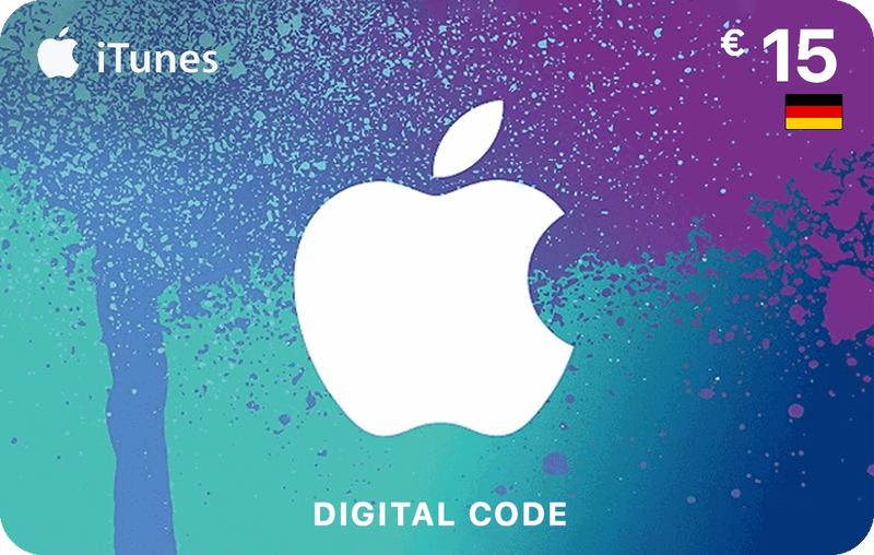 iTunes Gift Card 15 EUR DE