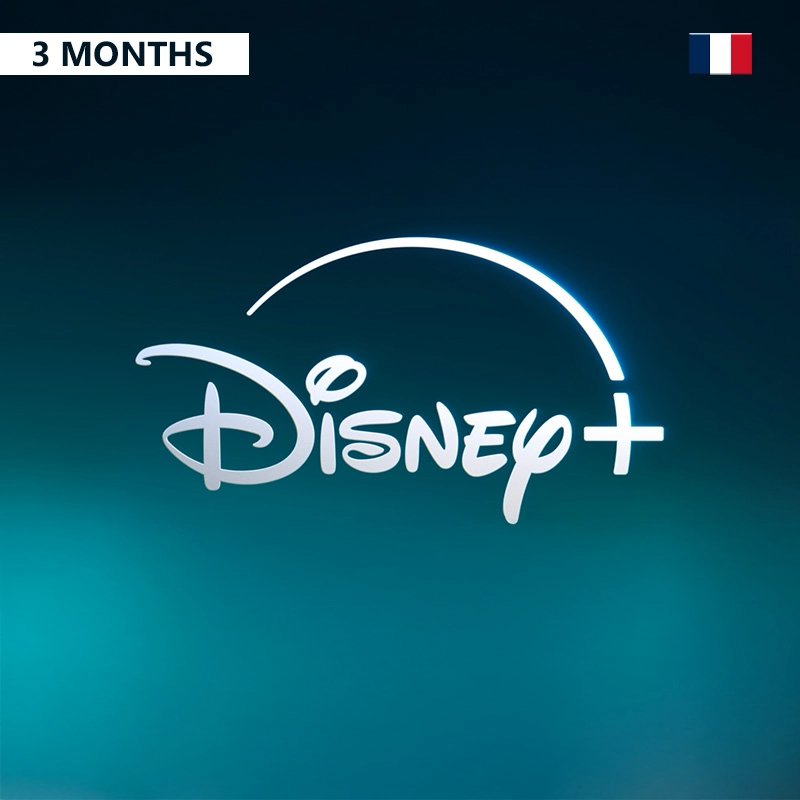 Disney+ 3 Months Subscription Standard France
