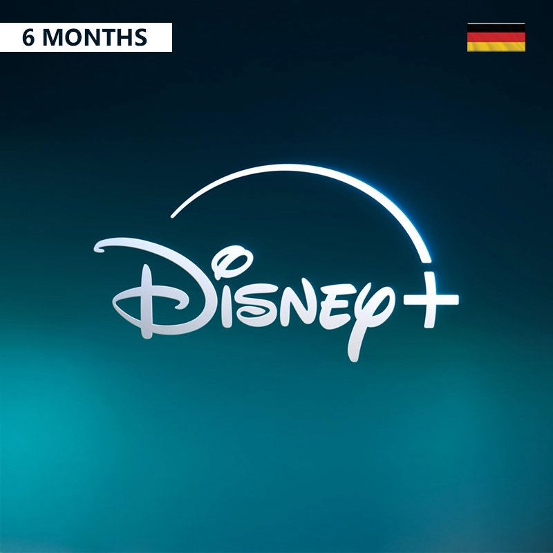 Disney+ 6 Months Subscription Standard Deutschland