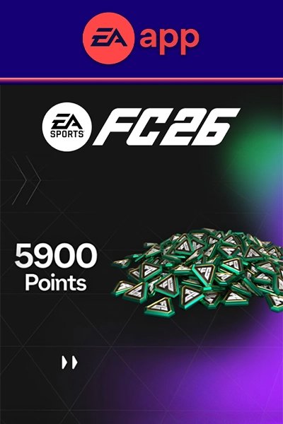 EA FC 26 FUT 5900 Points EA app