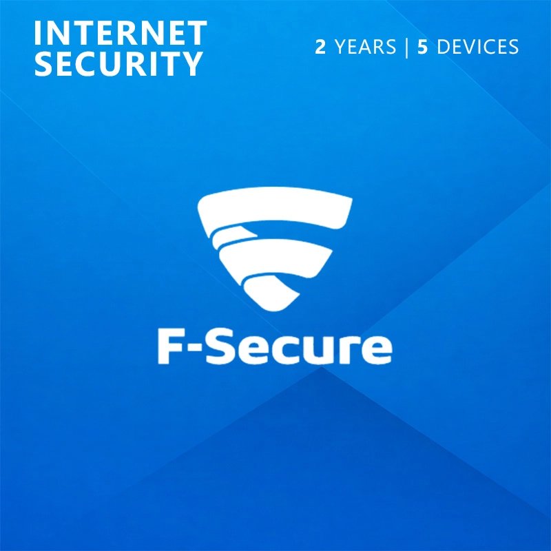 F-Secure Internet Security - Subscription License - 2 Years - 5 Devices