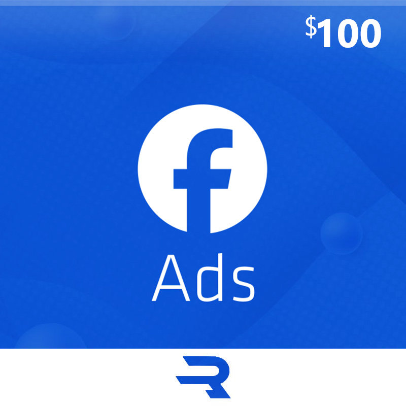 Facebook Ads 100 USD Gift Card - Rewarble