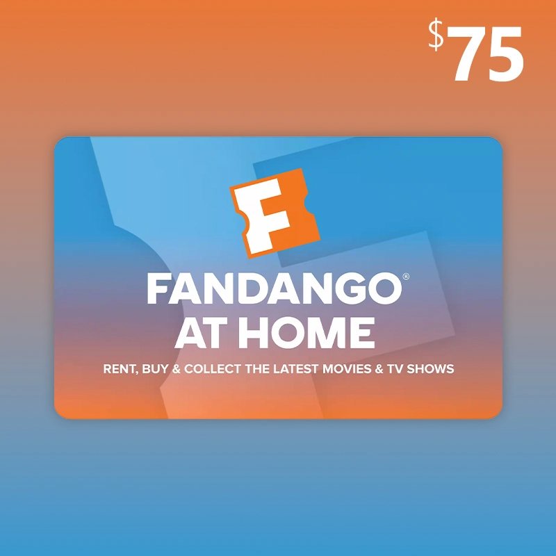 Fandango at Home (Vudu) Gift Card 75 USD US