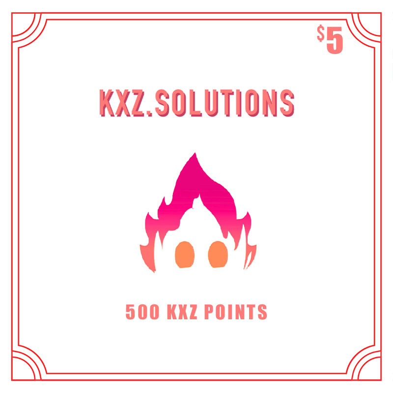 KXZ Gift Card 500 Points - 5 USD