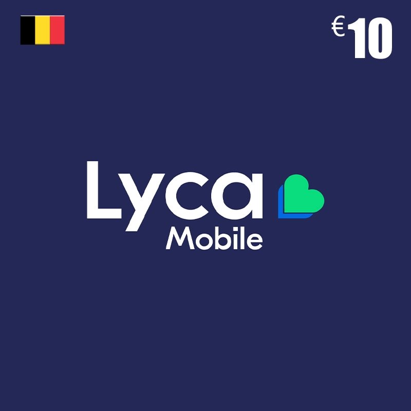 Lyca Mobile 10 EUR Belgium