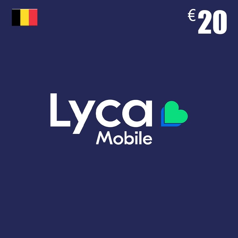Lyca Mobile 20 EUR Belgium