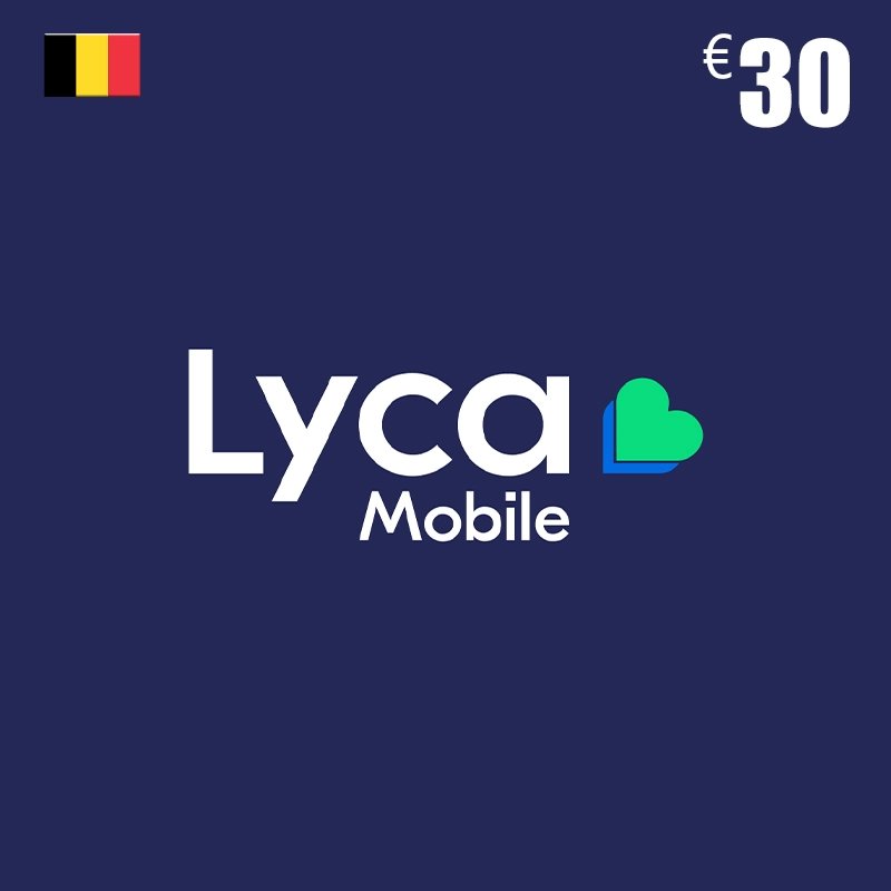 Lyca Mobile 30 EUR Belgium