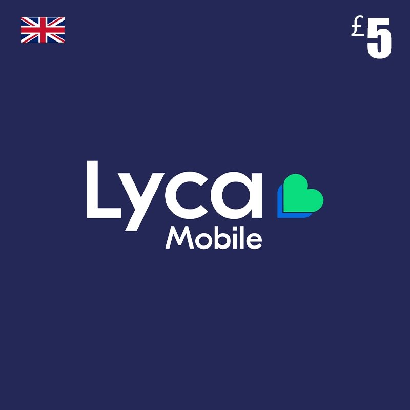 Lyca Mobile 5 GBP