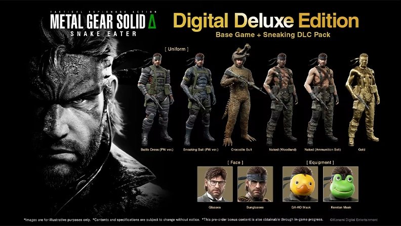 METAL GEAR SOLID Δ SNAKE EATER Deluxe Edition