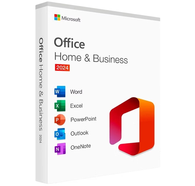MS Office 2024 Home and Business PC Retail Key
