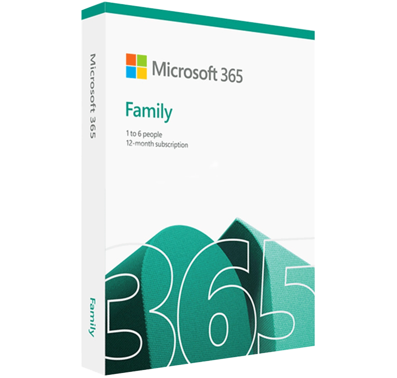 Microsoft Office 365 Family 1 year 6 account_