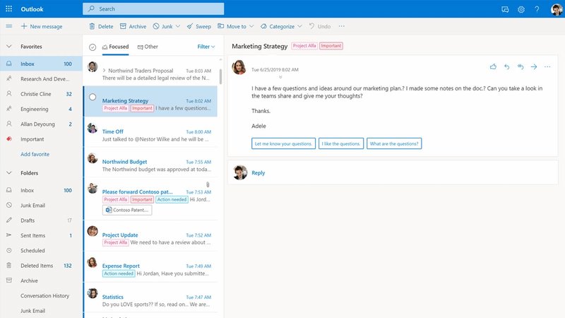 Microsoft Office Home and Business 2019 PC