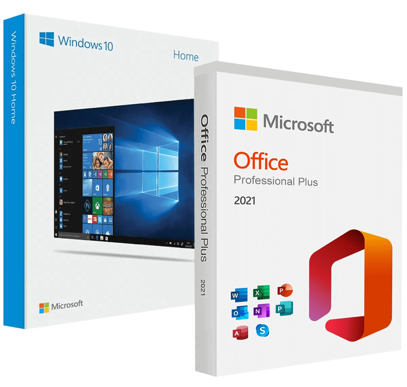 Windows 10 Home and MS Office 2021 Pro Plus