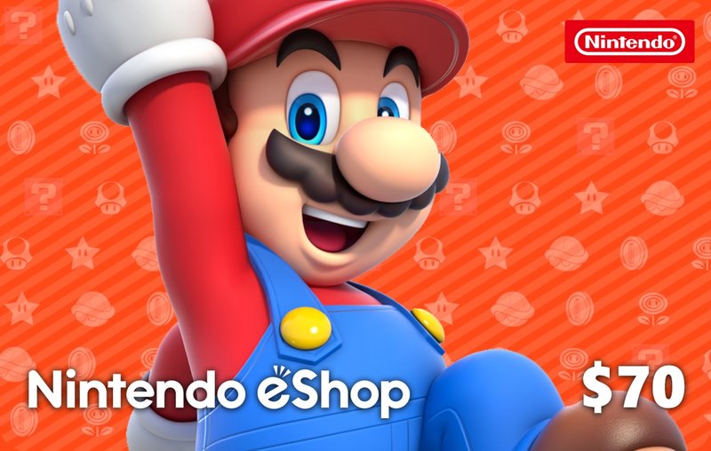 Nintendo eShop Card 70 USD
