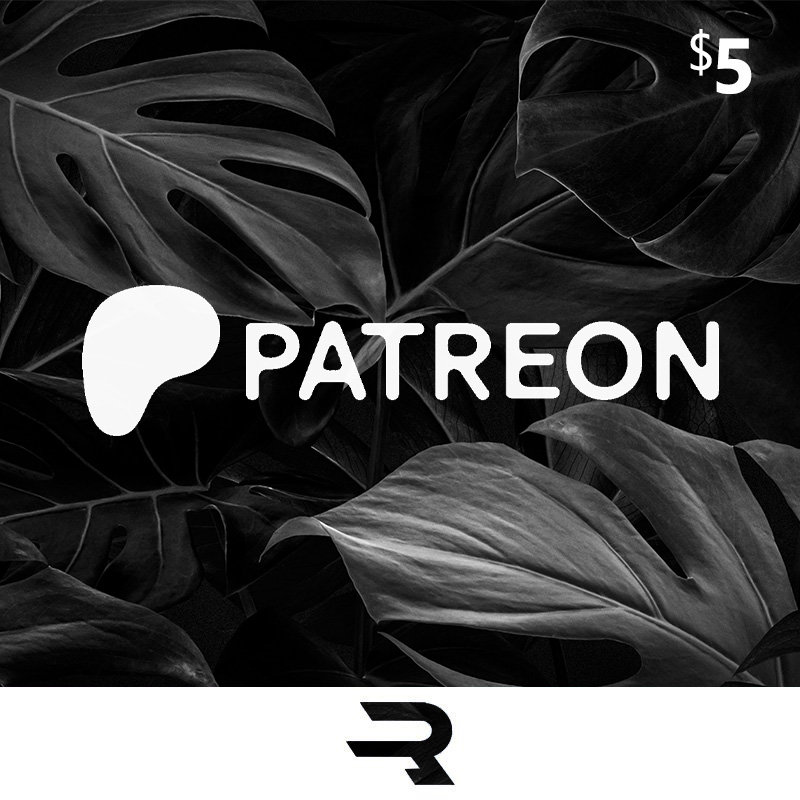 Patreon 5 USD Gift Card - Rewarble