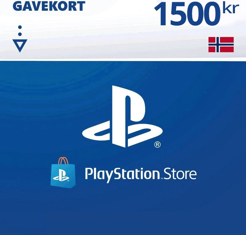 PSN Card 1500 NOK