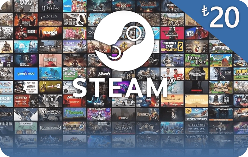 Steam Gift Card 20 TL TURKEY