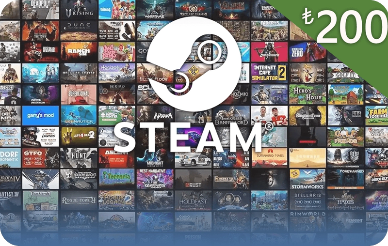 Steam Gift Card 200 TL TURKEY