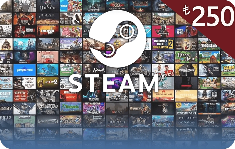 Steam Gift Card 250 TL TURKEY